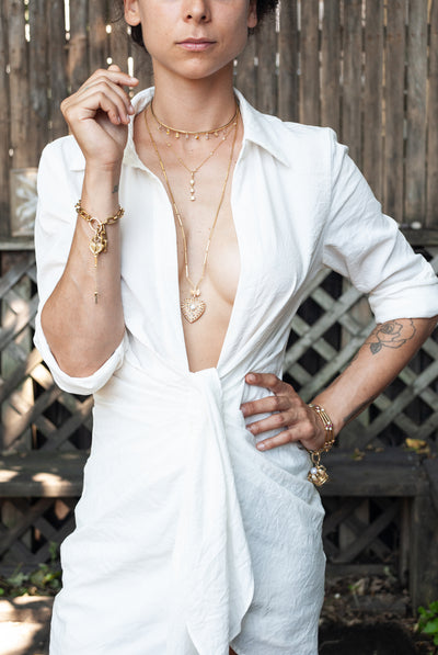 Lovebird Heart Pendant