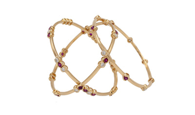 Ruby Bangles